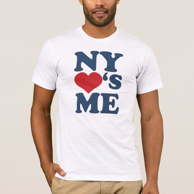 Camiseta NY me ama (Anverso)