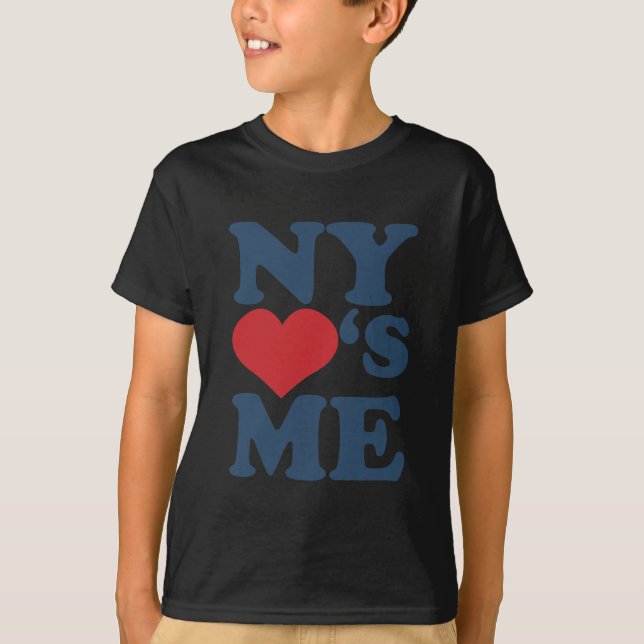 Camiseta NY me ama (Anverso)