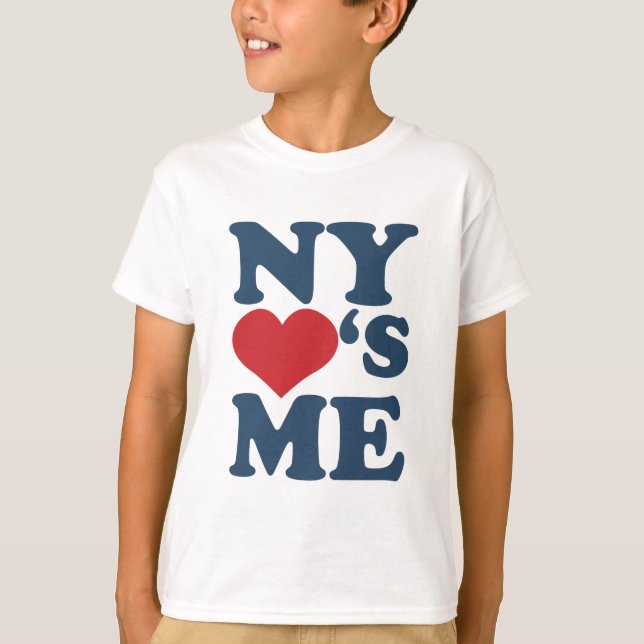 Camiseta NY me ama (Anverso)