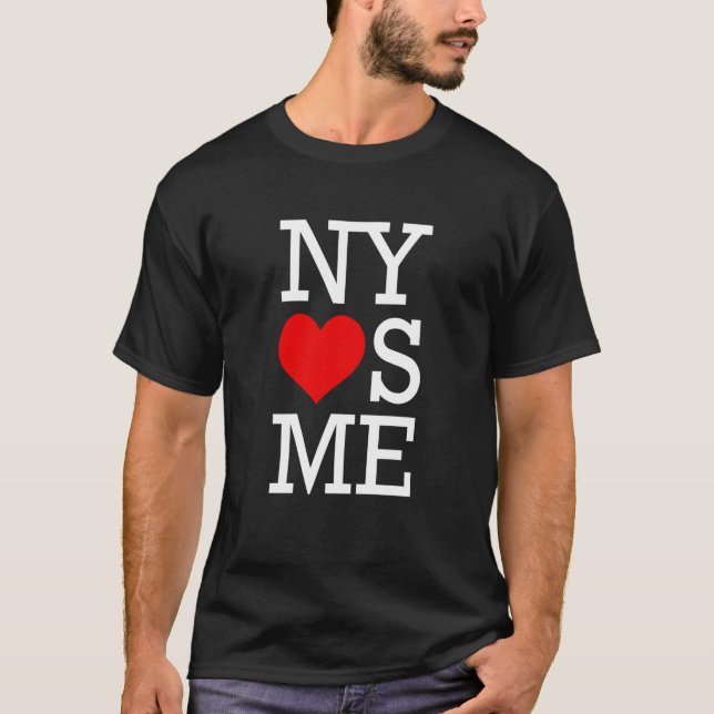 Camiseta NY Me Ama I Heart New York (Anverso)