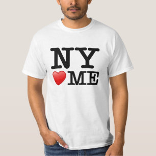 Camiseta ¡NY me ama, yo también lo amo!