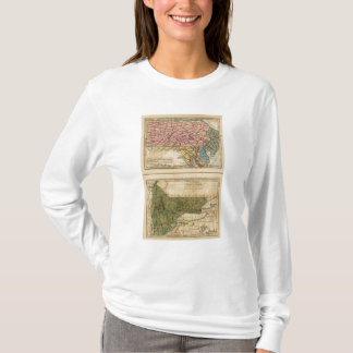 Camiseta NY, NJ, PA, Del, Md