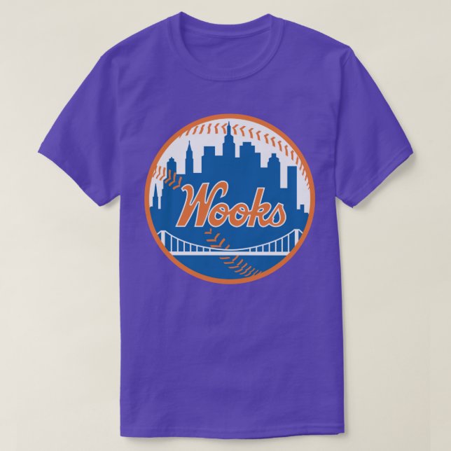 Camiseta NY Wooks (Diseño del anverso)