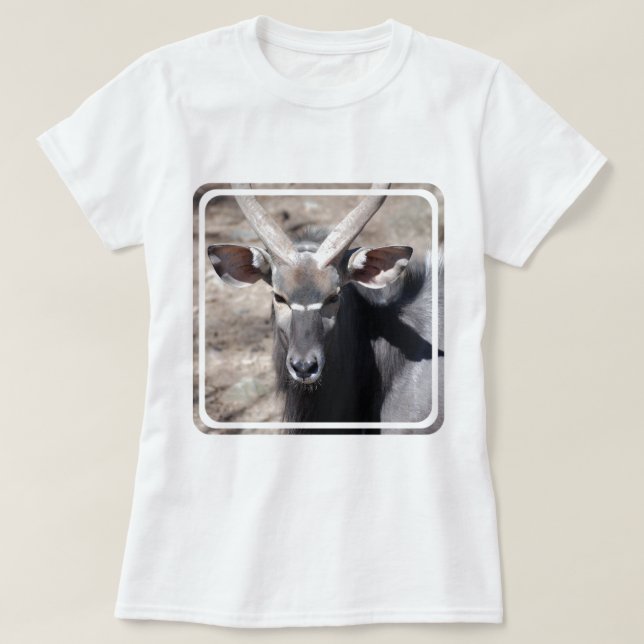 Camiseta Nyala masculino (Diseño del anverso)
