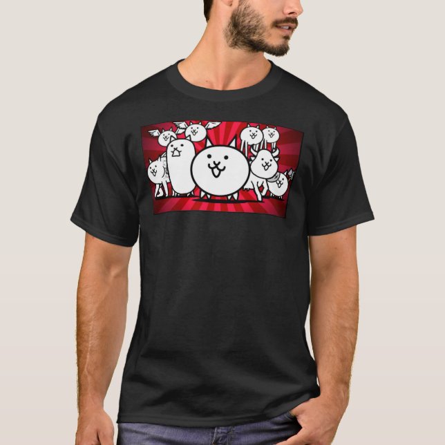 Camiseta nyanko grandes felinos de guerra Classic T-Shirt (Anverso)
