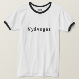 Camiseta Nyávogás