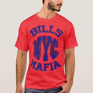 Camiseta NYC Billetes Mafia Vintage Textos