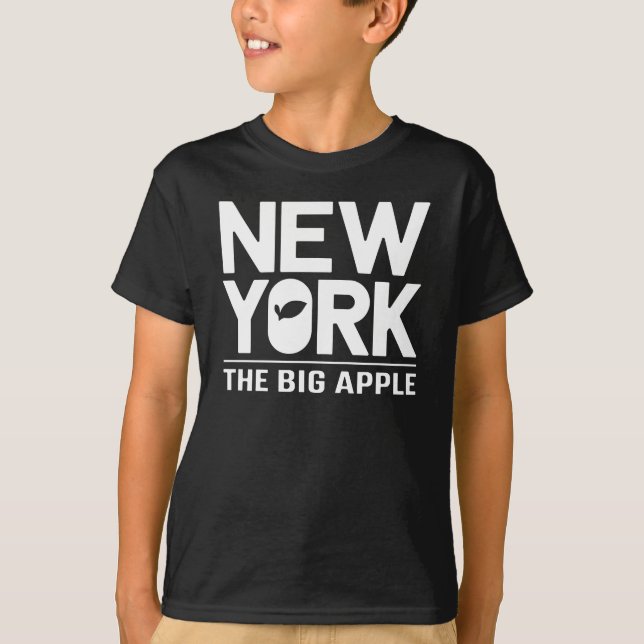 Camiseta NYC Bold "La Gran Manzana" (Anverso)