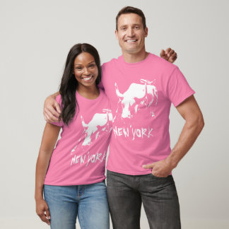 Camiseta NYC Bull Shirt de New York Souvenir Tall