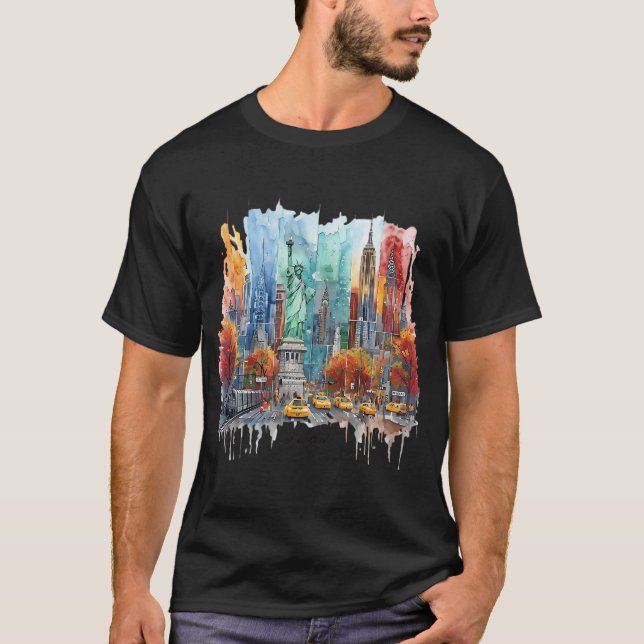 Camiseta NYC - Ciudad de Nueva York (Anverso)