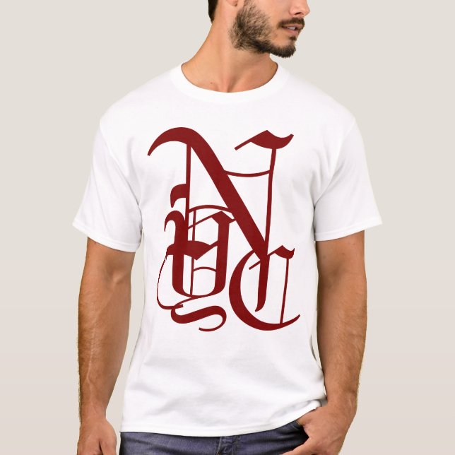 Camiseta NYC (Ciudad de Nueva York) (Anverso)