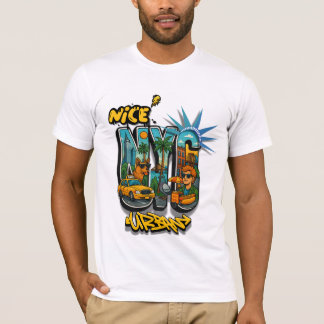 Camiseta NYC Comic Art urbano