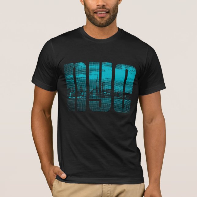 Camiseta NYC con Skyline (Anverso)