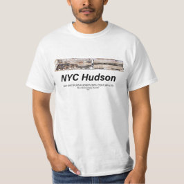 Camiseta NYC Dreyfuss Hudson Steam Locomotive. Profile