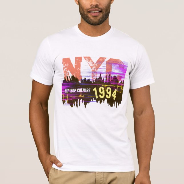 CAMISETA NYC HIP HOP 1994 CITY GRAPHIC (Anverso)
