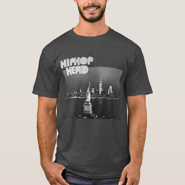 Camiseta NYC Hiphop Head (Anverso)