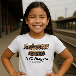 Camiseta NYC Niagara – American Train Steam Locomotive