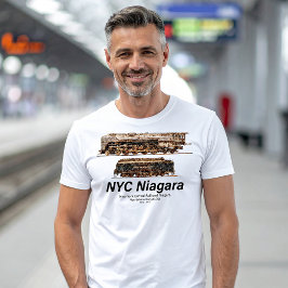 Camiseta NYC Niagara – American Train Steam Locomotive