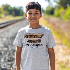 Camiseta NYC Niagara – Locomotora de Vapor de Tren American