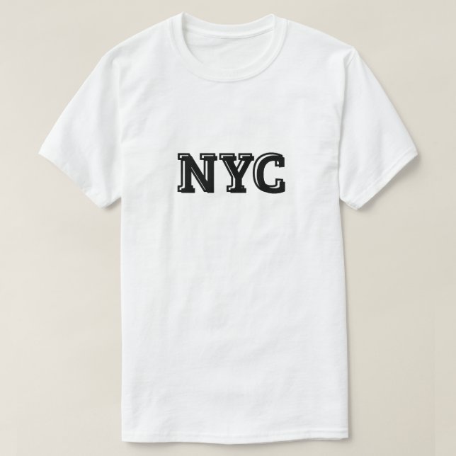 Camiseta Nyc - Nueva York (Diseño del anverso)
