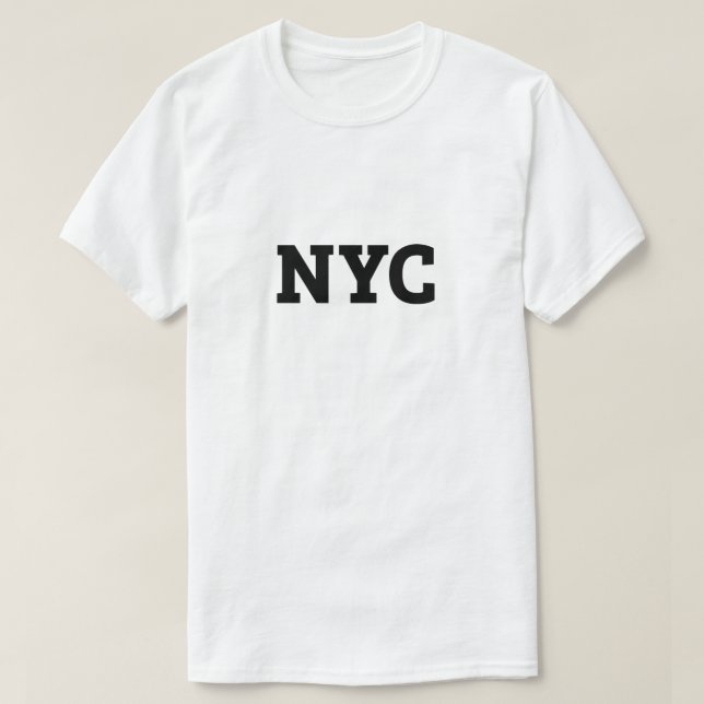 Camiseta Nyc - Nueva York (Diseño del anverso)