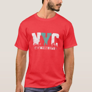 Camiseta NYC Nueva York en la familia de EE. UU.