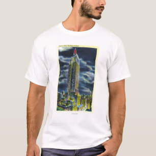 Camiseta NYC, nuevo estado de YorkEmpire que construye en