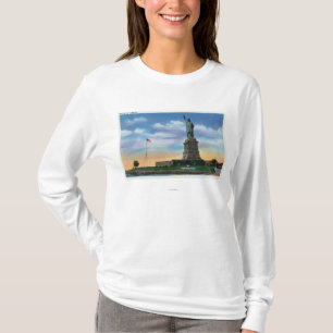 Camiseta NYC, nuevo YorkView de la estatua de la libertad
