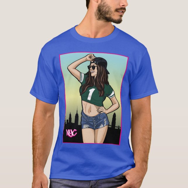 Camiseta NYC Sports Fan Design Concept vintage (Anverso)