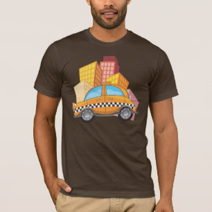 Camiseta NYC Taxi Amarillo