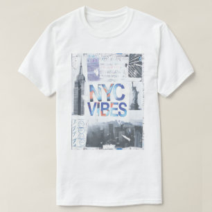 Camiseta NYC Vibes Urban Graphic Tee unisex
