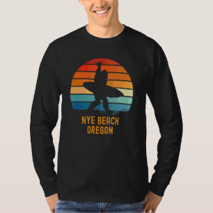 Camiseta Nye Beach Oregon Sasquatch Souvenir