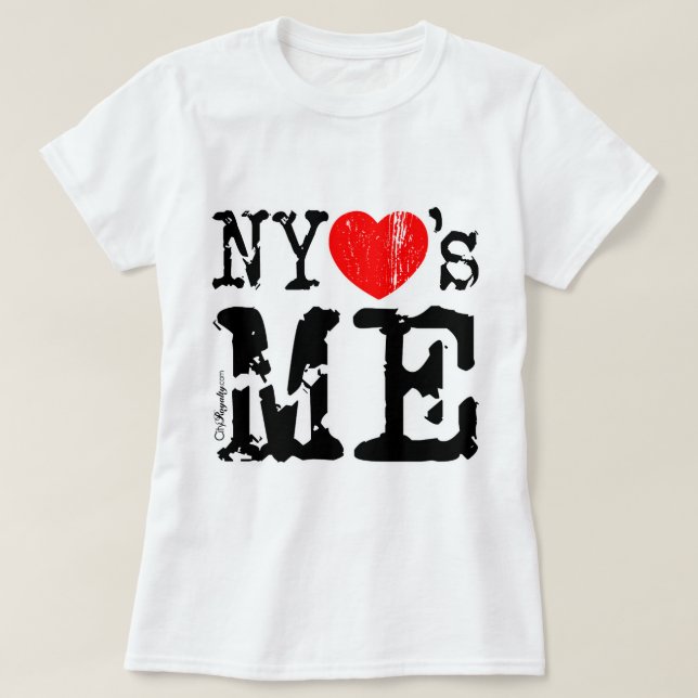 Camiseta NYheartsME 2 (Diseño del anverso)