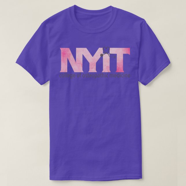 Camiseta NYITCOM Agua rosa 1 (Diseño del anverso)