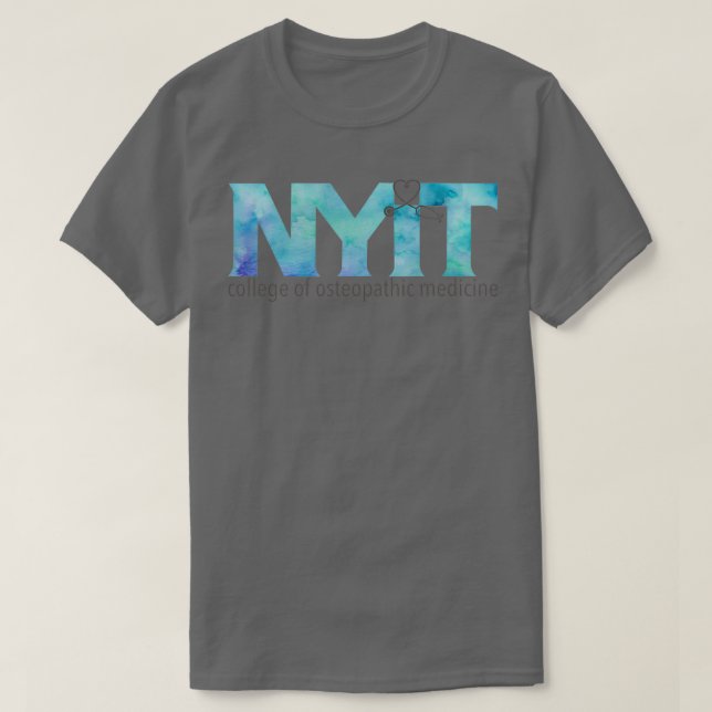 Camiseta NYITCOM Blue Watercolor (Diseño del anverso)