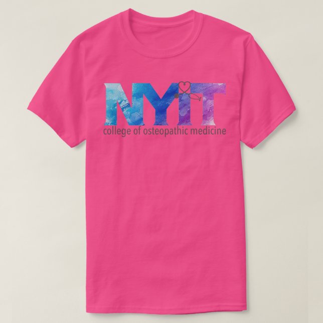 Camiseta NYITCOM BluePurple Watercolor (Diseño del anverso)