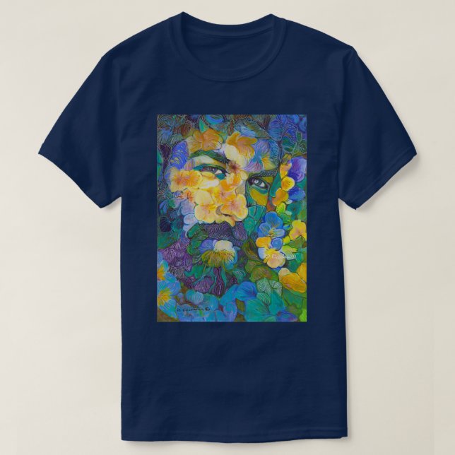 Camiseta Nymph In the Flower Bear Garden (Diseño del anverso)