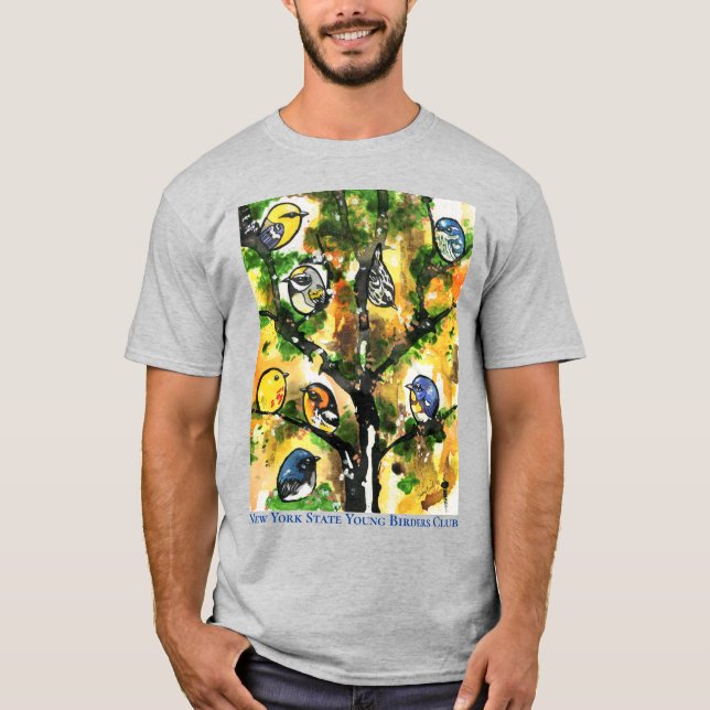 Camiseta NYS Young Birders Club T-Shirt (Hombres) (Anverso)