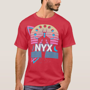 Camiseta Nyx Diosa griega antiguo retro de mitología griega