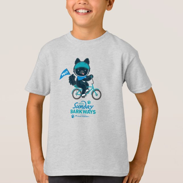 Camiseta Nyx Sunday Barkways niños tee (Anverso)