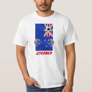Camiseta NZ 2010 todos los regalos del fútbol de los