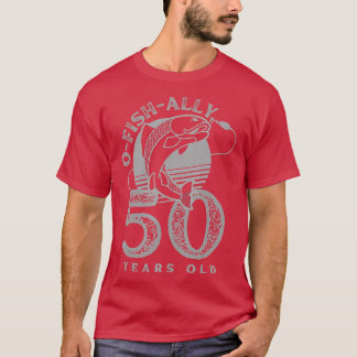Camiseta O aliado de los peces 50 años vintage hombres de 5