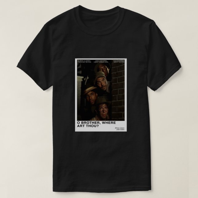 Camiseta O Brother Where Art Thou (Diseño del anverso)