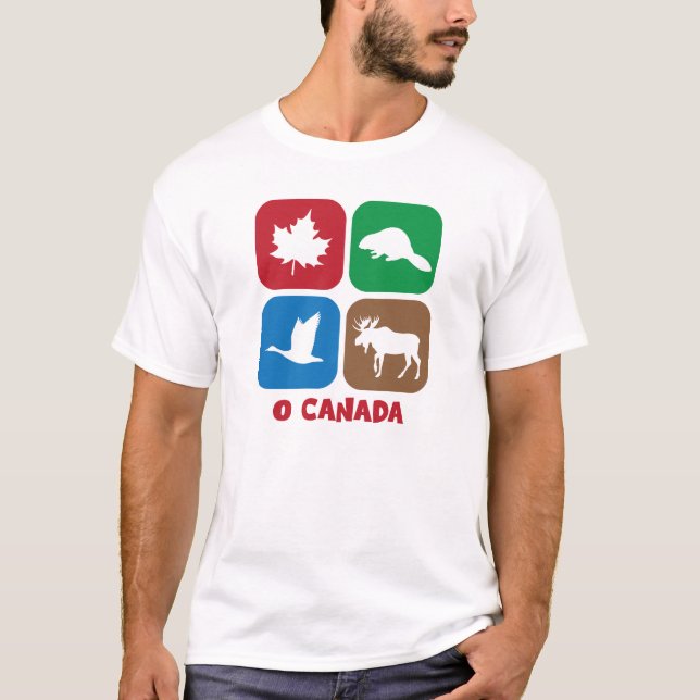 Camiseta O Canadá (Anverso)