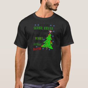 Camiseta O documentales asesinos en serie o Christma