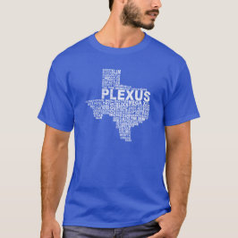 Camiseta o el tanque de Tejas del plexo