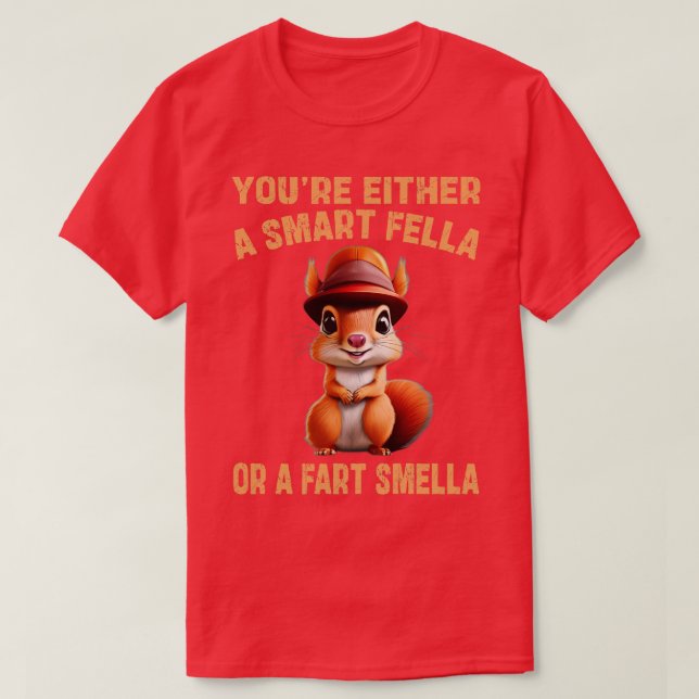 Camiseta o eres un chico inteligente o un chico pedo (Diseño del anverso)
