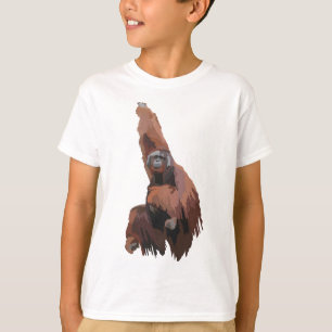Camiseta O es para el Gran Simio del Ilustracion Orangutan