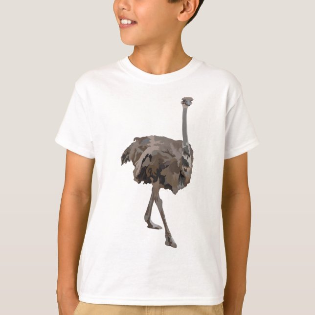 Camiseta O es para Ostrich (Anverso)