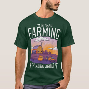 Camiseta O estoy cultivando o pensando en eso, en el amante